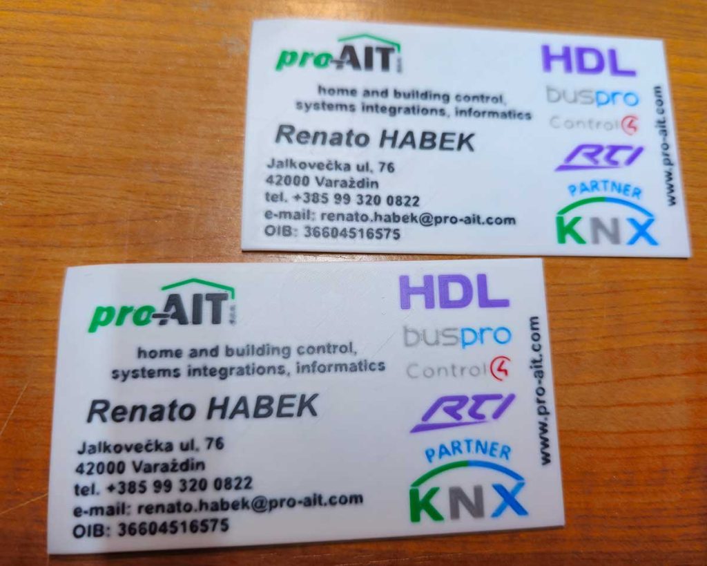 3D print - PROait reklamni materijali